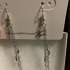 Parklane silver sweet long dangle earrings